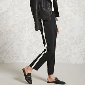 Forever 21 Side Stripe Trousers
